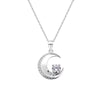 LUNNÉA Halvemaanketting – 925 Sterling Zilver