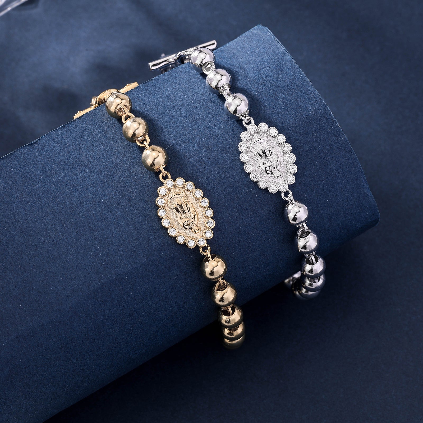 Lunnéa Goddelijk Licht Rozenkransarmband