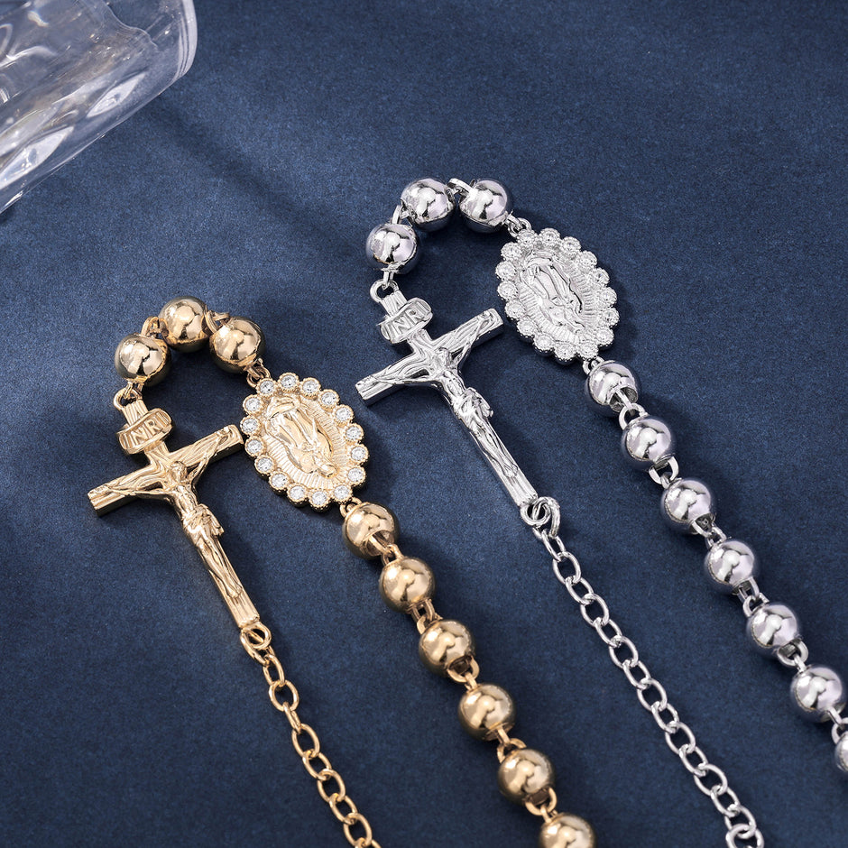 Lunnéa Goddelijk Licht Rozenkransarmband