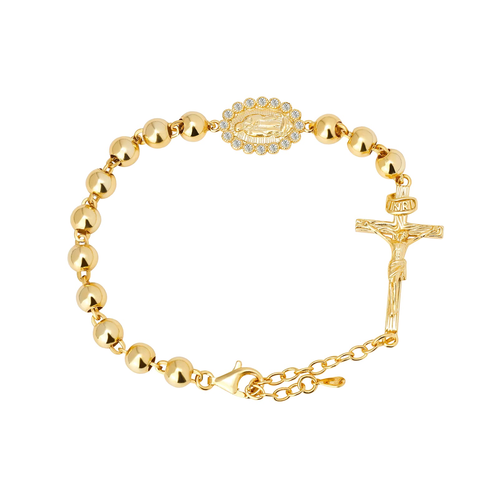 Lunnéa Goddelijk Licht Rozenkransarmband